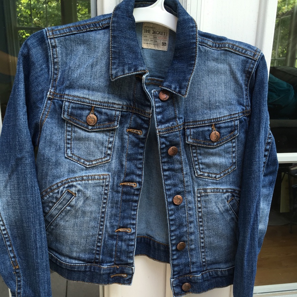 Joe’s jeans boy\girl Jean Jacket size L